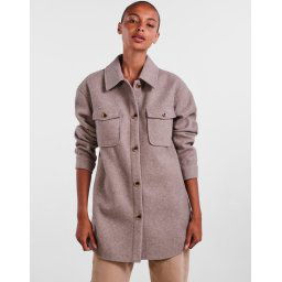 PIECES - Maat M - PCJUDY SHACKET NOOS BC Dames Jas