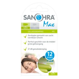 Sanohra Oordopjes Foam Max Regular