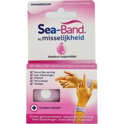Sea Band Polsbandjes Bij Misselijkheid Zwangerschap Lila