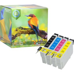 Ink Hero - 20 Pack - Inktcartridge / Alternatief voor de Epson T1295 T1291 T1292 T1293 T1294 Stylus