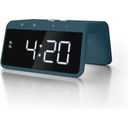 Caliber HCG019QI-PB - Wekker met draadloos laden - Pacific Blue