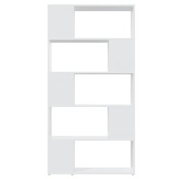 vidaXL Boekenkast/kamerscherm 80x24x155 cm bewerkt hout wit