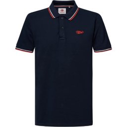 Petrol Industries - Maat M - Heren Klassieke Polo - Blauw