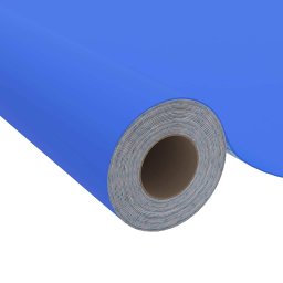 vidaXL Meubelfolie zelfklevend 500x90 cm PVC hoogglans blauw