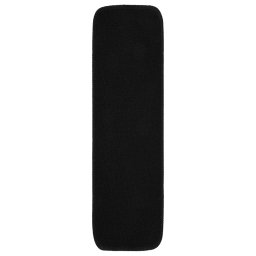 vidaXL Trapmatten 15 st anti-slip rechthoekig 75x20 cm zwart