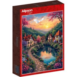 The Village on the Shore Puzzel (500 stukjes)
