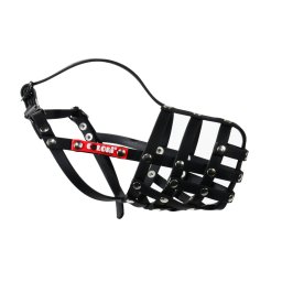 COLORI® Herder muilkorf M, zwart maat 5 hond