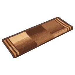 vidaXL Trapmatten zelfklevend 5 st 65x21x4 cm bruin