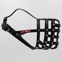 COLORI® Herder muilkorf L, zwart maat 8 hond