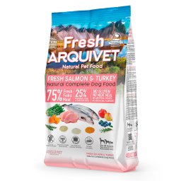 2,5kg Arquivet Fresh Zalm & Kalkoen droogvoer voor honden