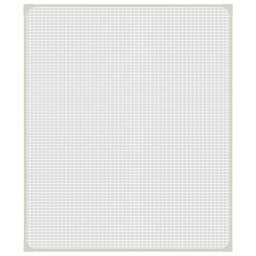 vidaXL Insectenhor voor ramen magnetisch 100x120 cm wit