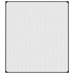 vidaXL Insectenhor voor ramen magnetisch 130x150 cm antracietkleurig