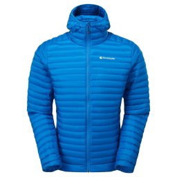 Montane Anti-Freeze Lite Hooded electric blue windjack S