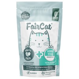 FairCat Natvoerzak 16 x 85 g Kattenvoer - Sensitive 16 x 85 g