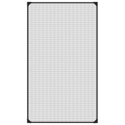 vidaXL Insectenhor voor ramen magnetisch 80x140 cm antracietkleurig