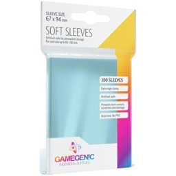 Soft Sleeves Pack 67x94mm (100 stuks)