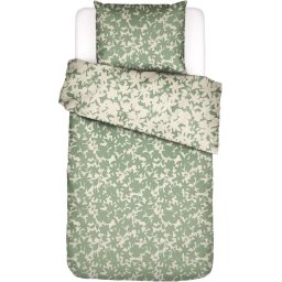 ESSENZA Sora Dekbedovertrek Greenish - Eenpersoons – 140x200/220 cm