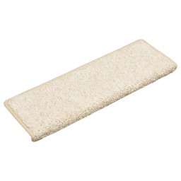 vidaXL Trapmatten 30 st 65x21x4 cm Wit Rechthoekige Rand