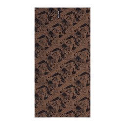 MAMMUT Neck Gaiter Climbing Scene dark sand-black
