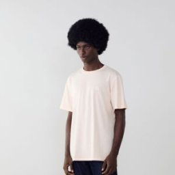 Converse Tee Shirt Star Chevron Embroidered Roze/wit Heren s