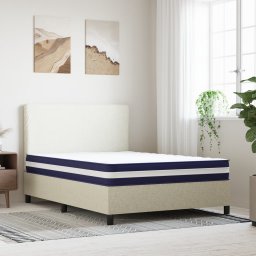 vidaXL Pocketveringmatras middelhard-hard 140x200 cm