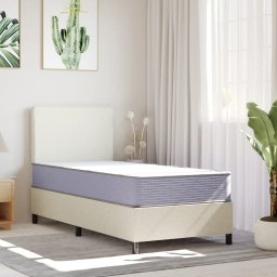 vidaXL Schuimmatras middelzacht 90x190 cm Single Size