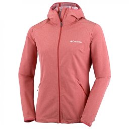 COLUMBIA W Heather Canyon Softshell Jkt crimson windjak XS