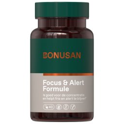 Bonusan Focus & Alert Formule Capsules