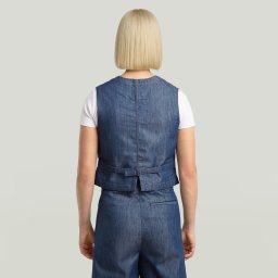 Summer Vest - Donkerblauw - Dames