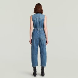 Relaxed Jumpsuit - Midden blauw - Dames