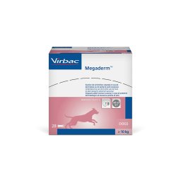 Virbac Megaderm - 2 x 28 x 8 ml Honden >10kg