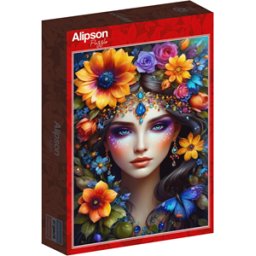 Lady of Flowers Puzzel (1000 stukjes)