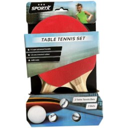 SportX - Tafeltennisset met 3 Tafeltennisballen (3 ster)
