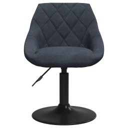 vidaXL Barkruk fluweel donkergrijs