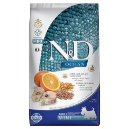 2,5kg Ocean Adult Mini Kabeljauw en Sinaasappel Farmina N&D