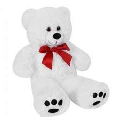 Monzana Teddybeer - Pluche - 50cm - Wit