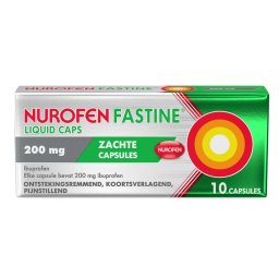 Nurofen Fastine 200mg Ibuprofen Capsules