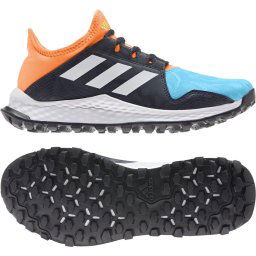 Adidas - maat 35.5- Youngstar kinderen - Sportschoenen - blauw-wit