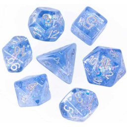 Dobbelstenen Set - Blueberry Candy (7-delig)