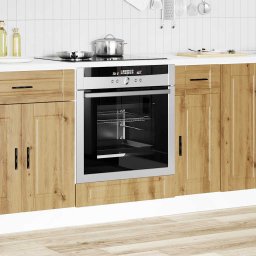 vidaXL Ovenkast "Porto" bewerkt hout artisanaal eikenkleur