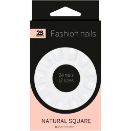 2B Nails Natural Square