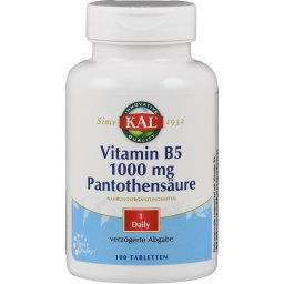 Kal Vitamine B5 1000mg Pantotheenzuur Tabletten