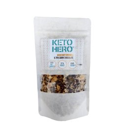 Keto Hero Kickstart Granola & 70% dark Chocolate