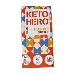 Keto Hero Creamy Belgian White Chocolate