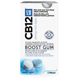 CB12 Boost Suikervrije Kauwgom