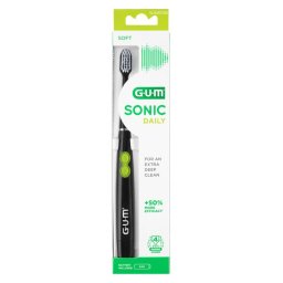 Gum Sonic Daily Tandenborstel Zwart