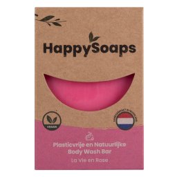 HappySoaps Rose Body Wash Bar