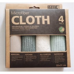 Smart Microfiber System Microvezeldoekjes Grijs