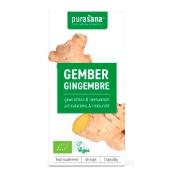 Purasana Biologische Gember Capsules
