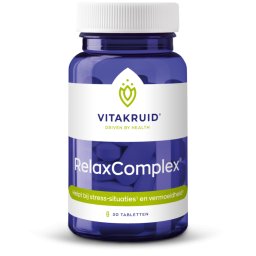 Vitakruid RelaxComplex oa Magnesium Tauraat & Vitamine D3 30